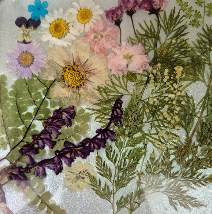 Floral Tray **Flawed**