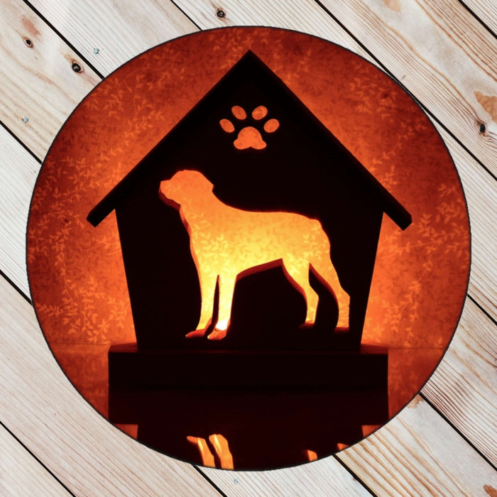 ROTTWEILER Doghouse Memorial