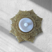 Gold Mandala Tealight Holder