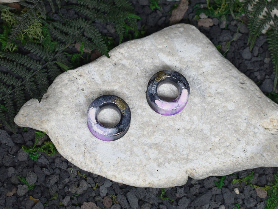Thick-Wall Ear Tunnels 26mm | Pair | Ear Plugs | Gauge Earrings | Gauged Plugs | Resin #93