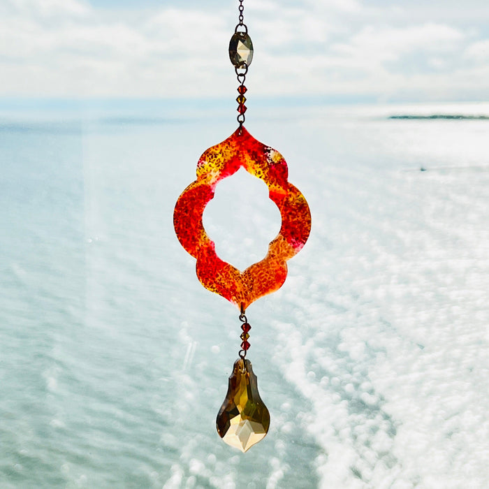 Suncatchers Moroccan Tile Cutout Suncatcher