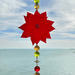 Suncatchers Poinsettia Suncatcher