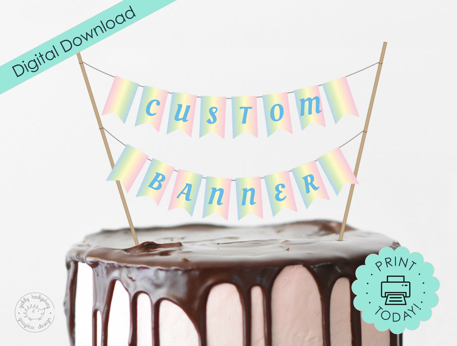 Rainbow Cake Topper Banner Mockup-01