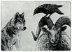 ram crow wolf