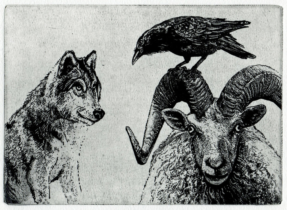 ram crow wolf
