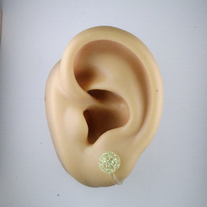 Magnetic_Clip_On_Invisible_Clipon_Stud_Pierced_Nonpierced_Earring_Earrings_Ear_FlatBack_Flat_Back__Glow_Dark_Luminescent_Druzy_Resin_8mm_clip
