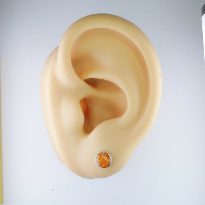 Magnetic_Clip_On_Invisible_Clipon_Stud_Pierced_Nonpierced_Earring_Earrings_Ear_Charm_Birthstone_Orange_Glitter_10mm