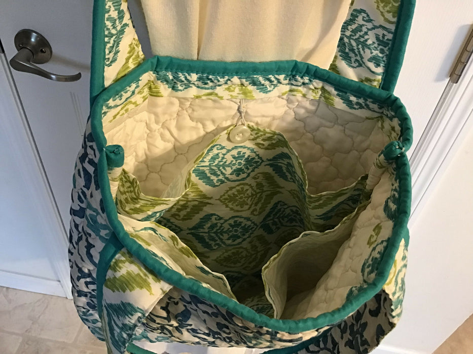 Upcycled market bag or library book bag