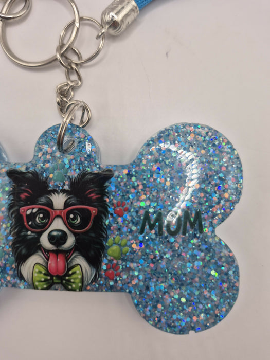 Dog Mom Keychain