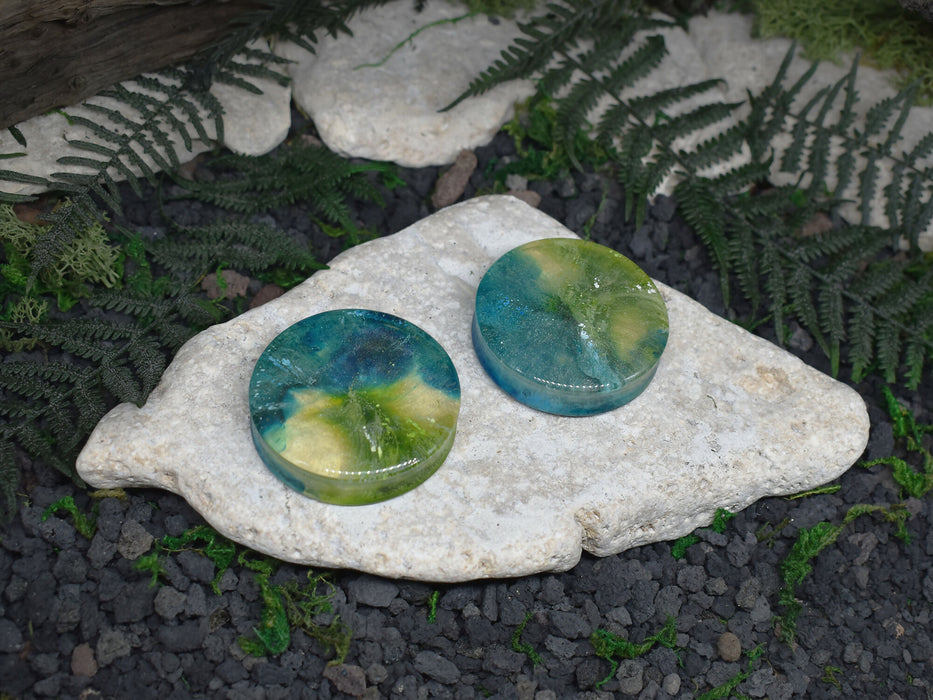Ear Tunnels 48mm | Pair | Ear Plugs | Gauge Earrings | Gauged Plugs | Resin #68