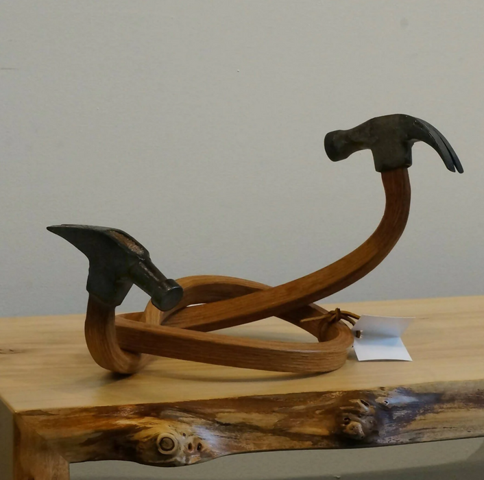 Hammer Head Bentwood Sculpture
