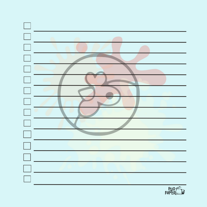 Artisans Cooperative Brook the Chicken Small Square Notepad 3"x3"