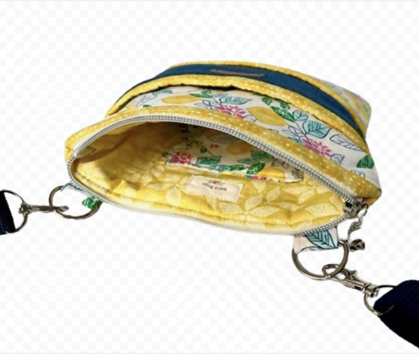 SALE!! Crossbody Bag - Lemon Garden