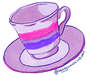 Bi Tea Cup w sig