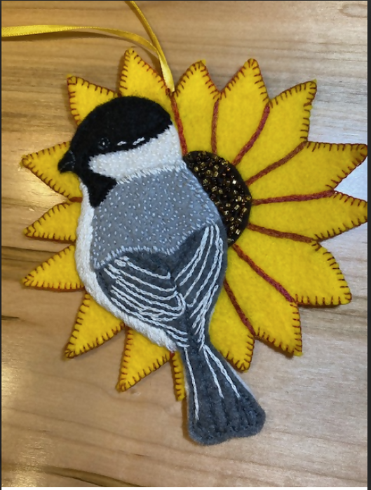 Felt Bird Ornaments