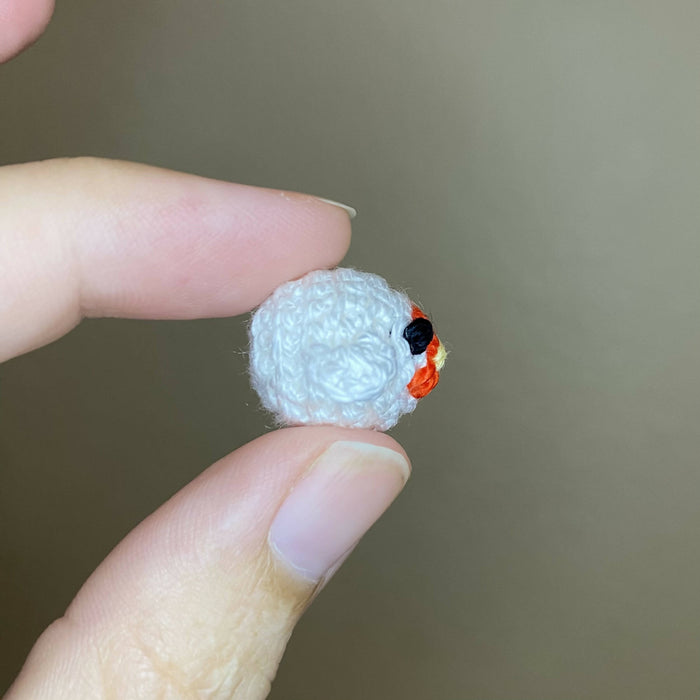 Mini Crochet Chicken