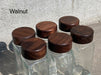 SPice jar lid in Walnut