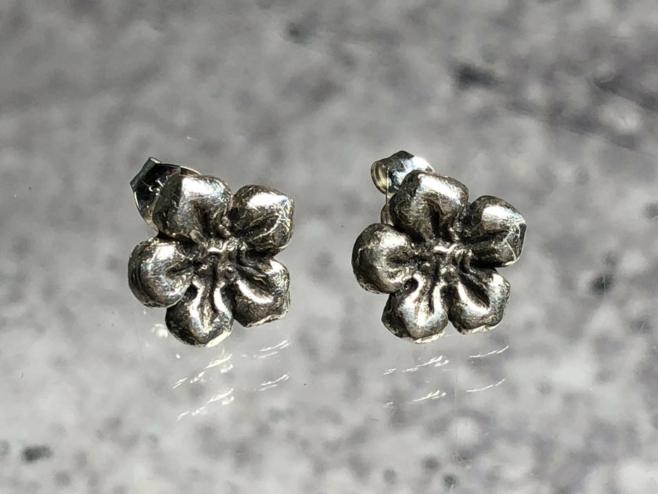 Sterling Silver Stud Earrings Posts - Two Styles