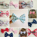 Retro Fabric Hair Bows