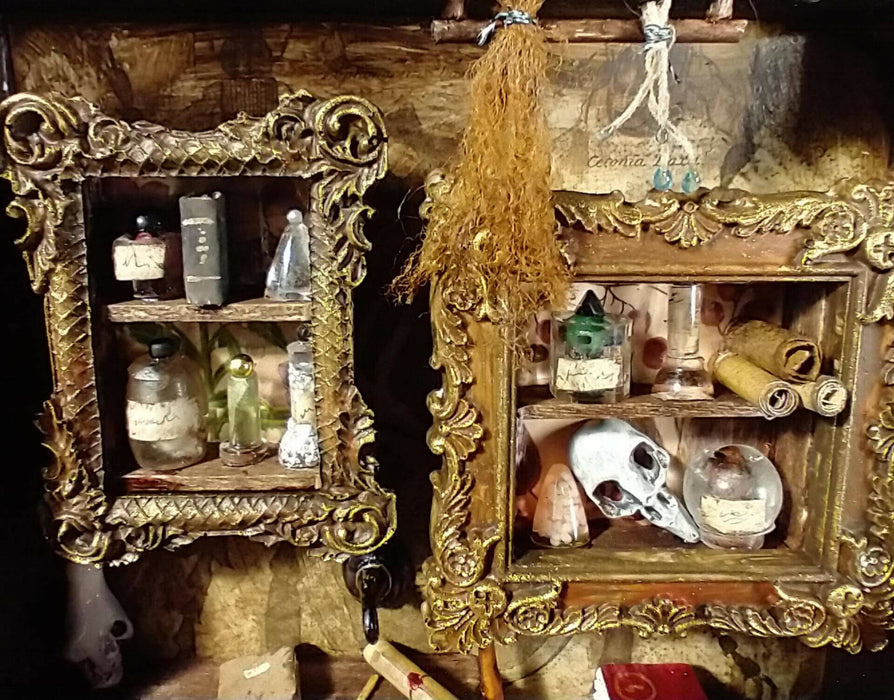 Witch's Study Shadowbox