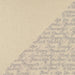 Ecru linen and Kind Words cotton print