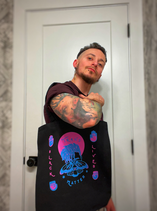 Black Trans Lives Matter Ethically Made Tote Bag