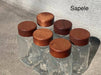 SPice jar lid i Sapele