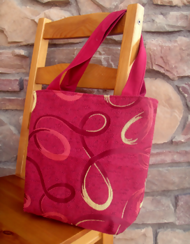 Ribbon Tapestry Market Tote