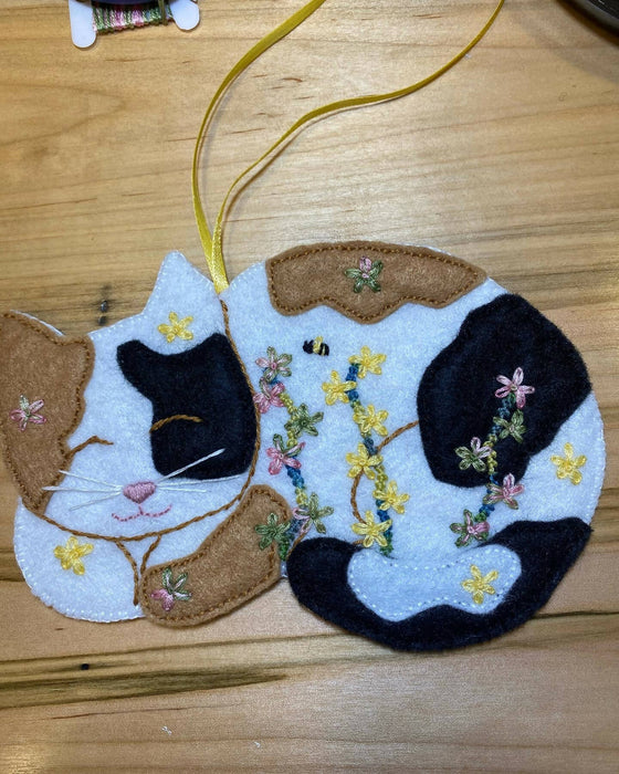 Felt Cat Ornament