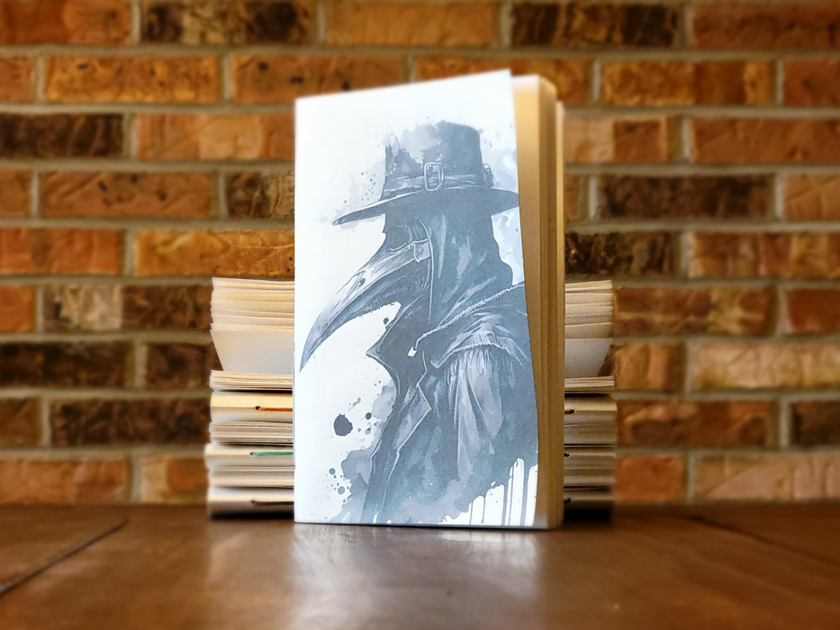 Plague Doctor Soft Cover Mixed Media Sketchbook