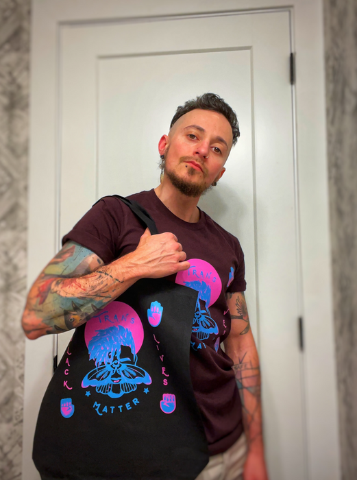 Black Trans Lives Matter Ethically Made Tote Bag