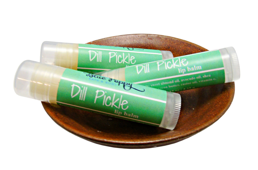 3 pack dill pickle lip balm chapstick