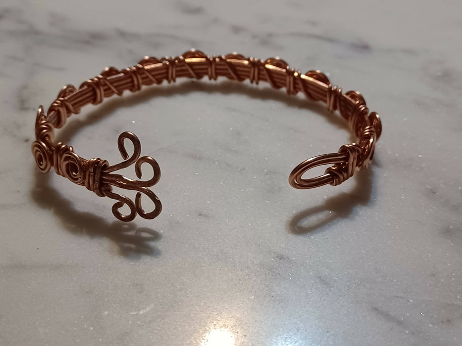 Swirl Cuff Bracelet