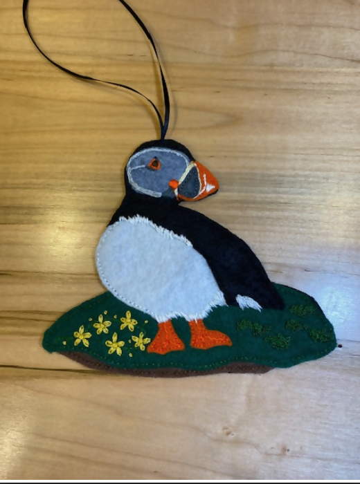 Felt Bird Ornaments