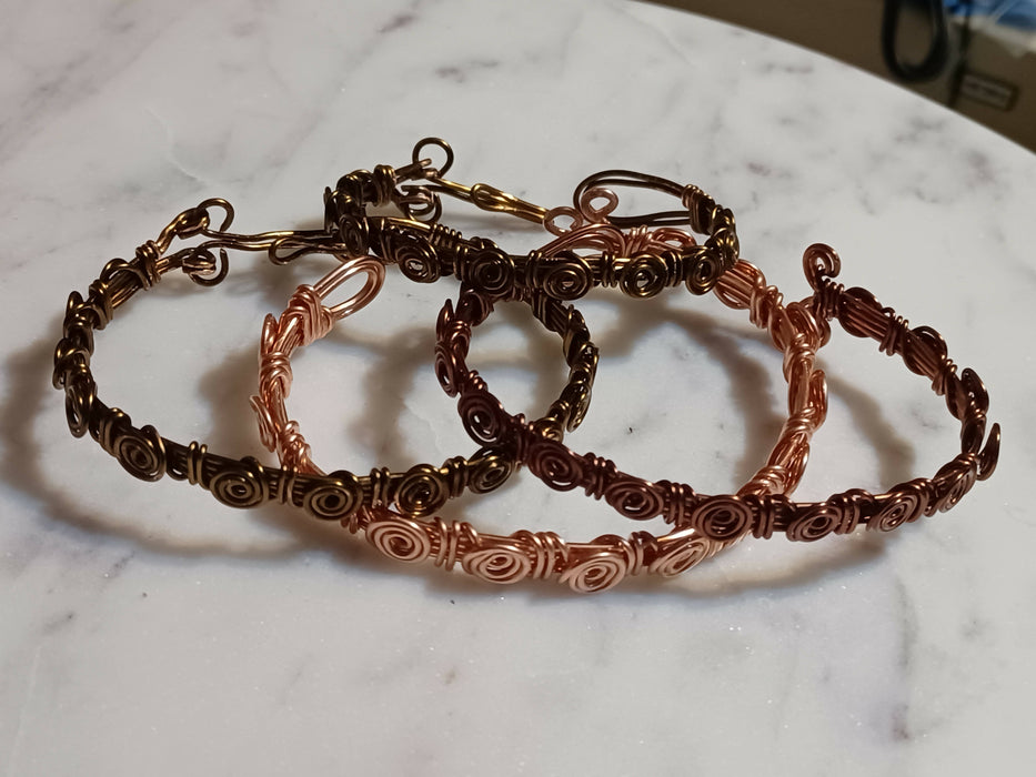Swirl Cuff Bracelet
