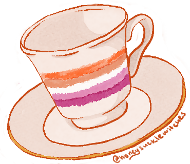 Lesbian Tea Cup w sig