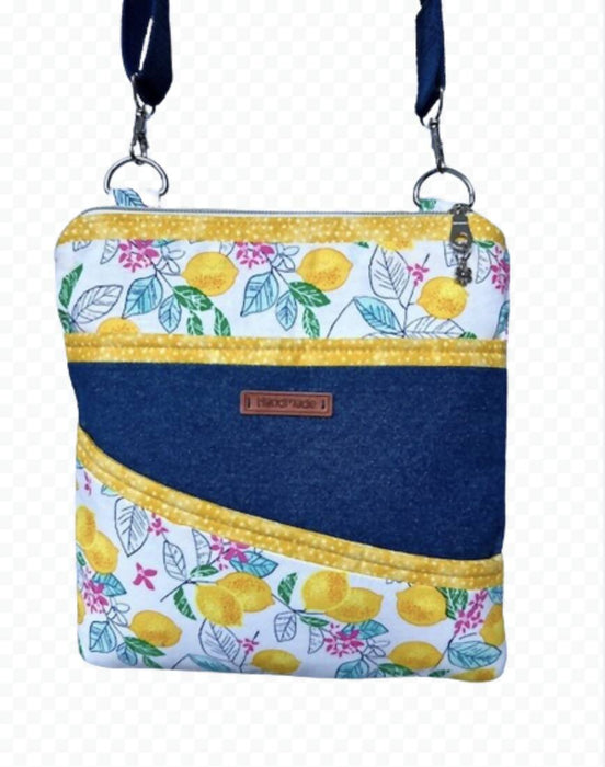 SALE!! Crossbody Bag - Lemon Garden