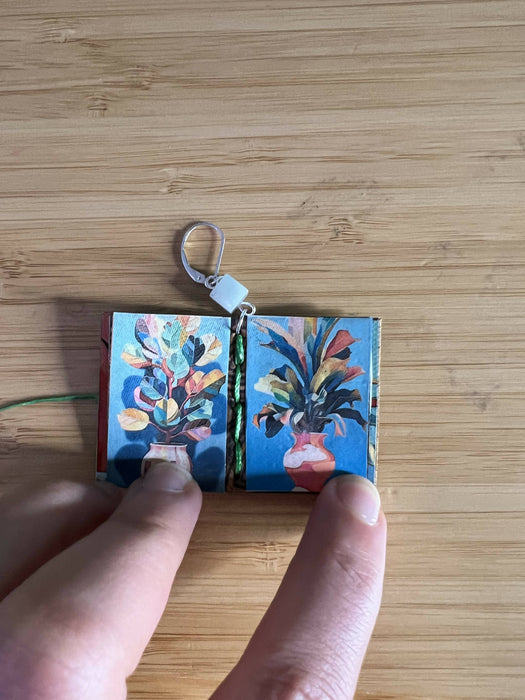 House Plant Booklet Earrings