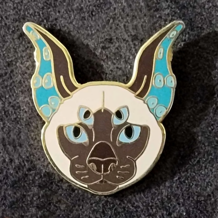 Eldritch Horror Inspired Cat Pins