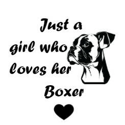Just a girl who loves her Dachshund- Any dog can be used, Customized on request