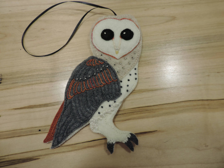 Felt Bird Ornaments
