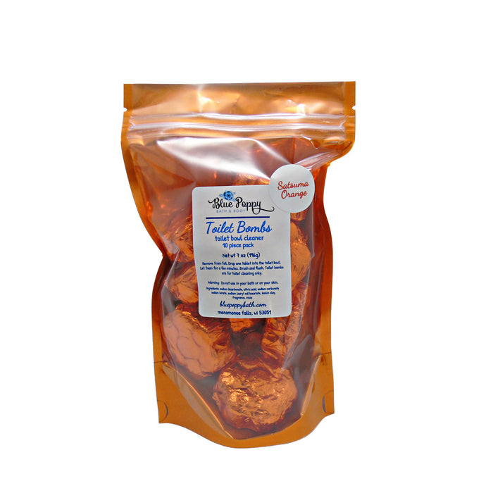 Satsuma Orange Toilet Bomb Cleaner