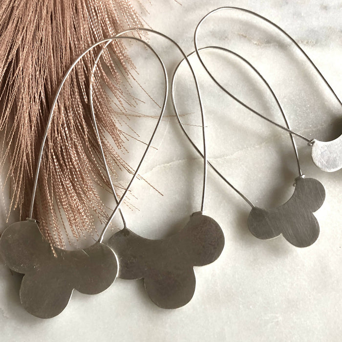 Flora Sterling Silver Earrings