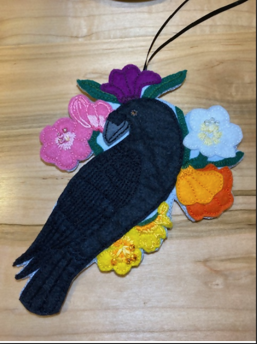 Felt Bird Ornaments