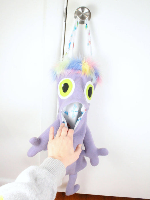 Small Mon-stor Toy Storage Bag - Monster Holiday Stocking
