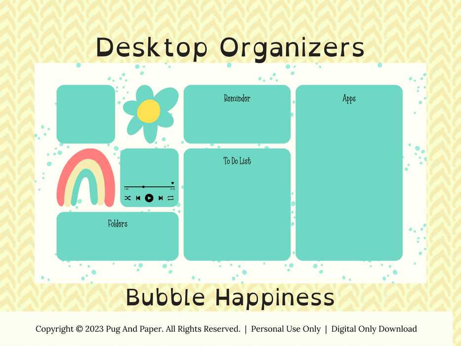 Summer Time Vibes Digital Organizer