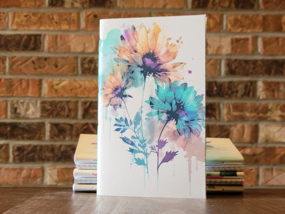 Vintage-Vibes Floral Soft Cover Lined Journal