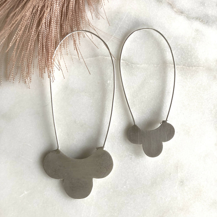 Flora Sterling Silver Earrings