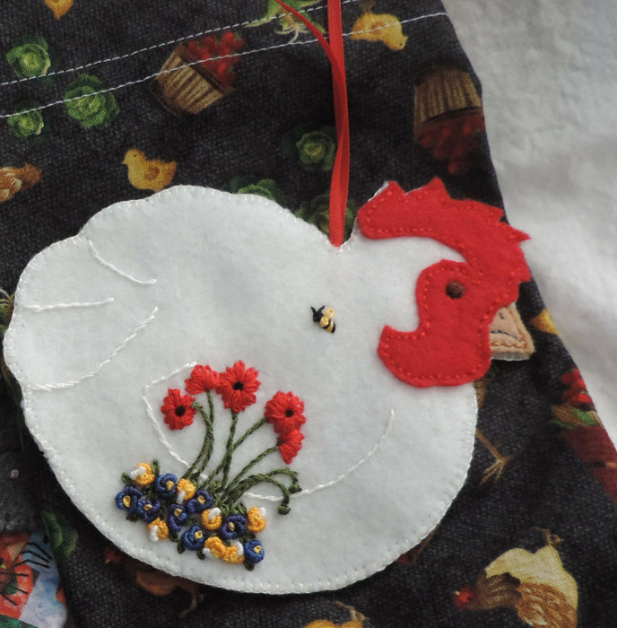 Felt Bird Ornaments