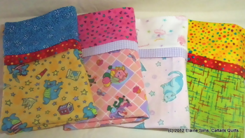 Toddler or Travel Size Flannel Pillowcases